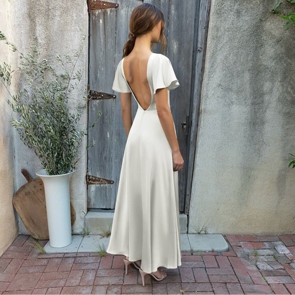 Fame and Partners Ivory Andrea dress size 4 - Picture 5 of 5